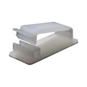 Clip Organizador de Cables Auto-Adherible Diseñado Para Sujetar y Organizar Cables Sin Necesidad de Perforar Muros, Paquete con 5 Piezas, (3501-01001)