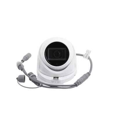 Turret TURBOHD 2 Megapixel (1080p) / Gran Angular 106° / Lente 2.8 mm / Audio por Coaxitron / 30 mts IR EXIR / Exterior IP66 / 4 Tecnologías / dWDR