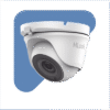 Turret TURBOHD 5 Megapíxel / 85° de Visión / Lente 2.8 mm / Exterior IP66 / IR EXIR 20 mts / TVI-AHD-CVI-CVBS / Metal