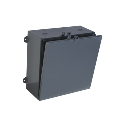 Gabinete Eléctrico de lamina galvanizada de 584 x 584 x 272 mm, auto-extinguible, resistente a polvo, agua y rayos UV, Color Gris (THCGE001) Gabinete Eléctrico de lamina galvanizada de 584 x 584 x 272 mm, auto-extinguible, resistente a polvo, agua y rayos UV, Color Gris (THCGE001)