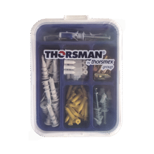 Kit para Sistemas de Fijación en Yeso, Muros Falsos, Tabique hueco, Uso en interiores (91 piezas)