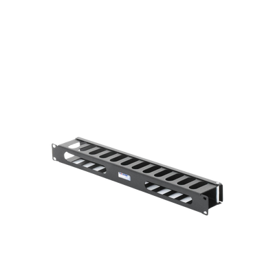 Organizador de cables horizontal de 19", 1UR