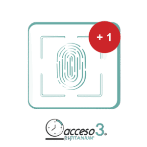 [BAJO PEDIDO] Expansión (Checador adicional) para Software de Tiempo & Asistencia compatible con SISTEMAS DE NOMINA / Acceso3 - TITANIUM