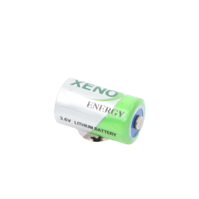Batería de 3.6 Vcc 1.2 Ah / 14.5 mm diámetro / 33.5 mm alto / No recargable / Tamaño: 2/3AA