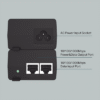 Inyector PoE+ (30W) / Gigabit 802.3 af/at / 2 puertos 10/100/1000 Mbps / Plug and Play / Fuente alimientación Integrada