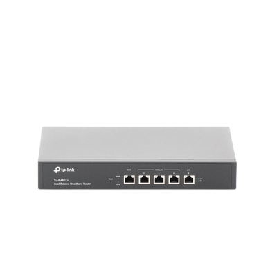 Router Balanceador de Carga Multi-Wan, 1 puerto LAN 10/100 Mbps, 1 puerto WAN 10/100 Mbps, 3 puertos Auto configurables LAN/WAN, Sesiones Concurrentes 30,000 para Negocios Pequeños y Medianos