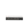 Switch PoE+ No Administrable / De Escritorio 8 puertos 10/100 Mbps / 4 puertos PoE af/at Inteligente / Presupuesto 66 W / Hasta 250 metros