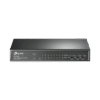 Switch PoE+ No Administrable / De Escritorio 9 puertos 10/100 Mbps / 8 puertos PoE af/at Inteligente / Presupuesto 65 W / Hasta 250 metros