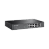 Switch no administrable de 16 puertos 10/100 Mbps de escritorio y para montaje en rack