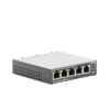Switch Escritorio No Administrable de 5 puertos 10/100/1000 Mbps / Con 4 puertos PoE 802.3af/at de hasta 65 W / PoE Extendido hasta 250 metros