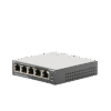 Switch Escritorio No Administrable de 5 puertos 10/100/1000 Mbps / Con 4 puertos PoE 802.3af/at de hasta 65 W / PoE Extendido hasta 250 metros