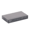 Switch Gigabit PoE+ no administrable de 8 puertos 10/100/1000 Mbps, solo 4 puertos PoE, para escritorio