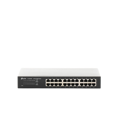 Switch Gigabit no administrable de 24 puertos 10/100/1000 Mbps para escritorio/rack