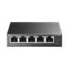 Switch Administrable / Escritorio Easy Smart / 5 puertos 10/100/1000 Mbps / IGMP para Vigilancia / Calidad en el Servicio (QoS) / Gestión GUI / Recuperación automática PoE
