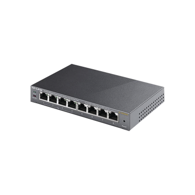 Easy Smart Switch PoE JetStream , 8 puertos 10/100/1000 Mbps 55 W