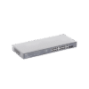 Switch no administrable de 16 puertos 10/100/1000Mbps y PoE af/at, 2 puertos SFP hasta 250W.