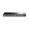 Switch PoE Administrable 24 puertos 10/100/1000 Mbps / 2 puertos SFP / 24 puertos PoE af/at / Presupuesto PoE 250W /