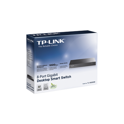 Smart Jetstream Switch administrable 8 puertos 10/100/1000 Mbps