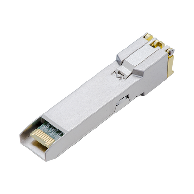 Transceptor mini-GBIC SFP RJ45 / Admite 1000BASE-T / Hasta 100 metros / Conector RJ45 (1G)