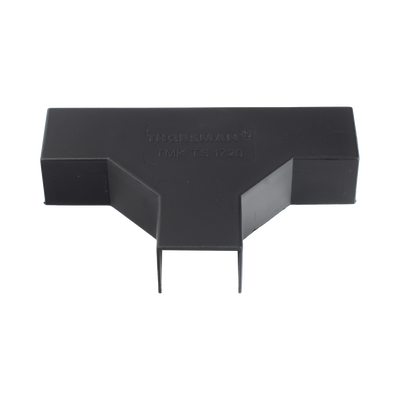 Sección en "T" Color Negro de PVC Auto Extinguible, Para Canaleta TMK-1720-N-CC (5240-02003)