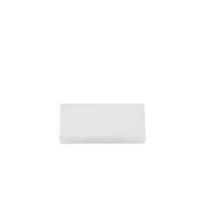 Tapa final color blanco de PVC auto extinguible, para canaleta TMK1735, TMK1735SD (5390-02001)