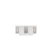 Tapa final color blanco de PVC auto extinguible, para canaleta TMK1735, TMK1735SD (5390-02001)