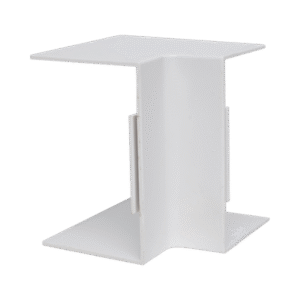 Esquinero Interior Color Blanco de PVC Auto Axtinguible, Para Canaleta TMK-4577 (5520-02001)