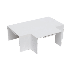 Sección en "T" Color Blanco de PVC Auto Extinguible, Para Canaleta TMK-4577 (5540-02001)