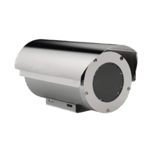Camara IP Zoom con gabinete antiexplosion 2MP, 32X, IP68, WiseStream II