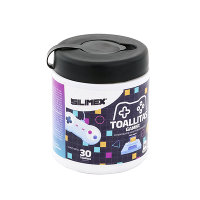 Toallitas Gamers, Excelente Opción Para Gamers que buscan Mantener sus Consolas y Accesorios en Perfecto Estado, Libres de Suciedad y Protegidos Contra Bacterias.