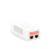 Inyector POE para Aplicación Solar, Entrada 18-36 Vcc, Salida en 56 Vcc, 802.3 af/at, 10/100/1000 Mbps, Hasta 35 Watts