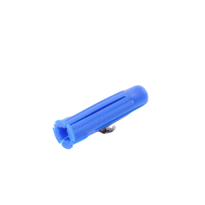 Taquete azul 3/8" para tornillo 12mm x 2" (100pzs) (1105-05100)