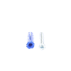 Paquete de 6 taquetes azul 2" y 6 tornillos 12mm x 2" (1105-05002)