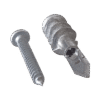 Taquete Métalico TPD Zinc con tornillo 8 x 1 1/4", Ideal para Uso con carteles publicitarios, Electrodomésticos