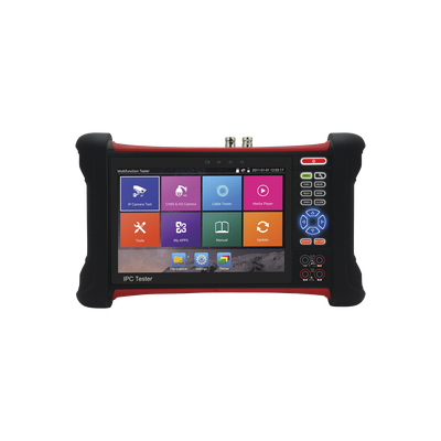 Probador de Vídeo Android con Pantalla LCD de 7" para IP ONVIF / HD-TVI 8MP (TurboHD) / Análogo, ONVIF, Wi-Fi, Scanner IP, WiFi, entrada HDMI Probador de Vídeo Android con Pantalla LCD de 7" para IP ONVIF / HD-TVI 8MP (TurboHD) / Análogo, ONVIF, Wi-Fi, Scanner IP, WiFi, entrada HDMI