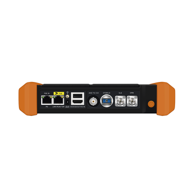 Probador de Vídeo y OTDR / Pantalla LCD de 7" / IP ONVIF / 8MP TVI + 8MP CVI + 8MP AHD + SDI/EXâ€SDI + Cable TDR / Prueba de Red de Fibra Óptica