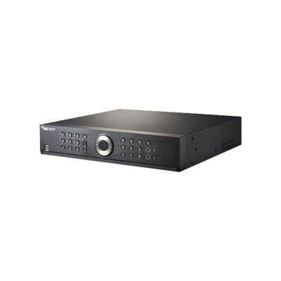 DVR 16 Canales | Soporta Hasta 5Mp | No Inclulye Disco Duro| Almacena Hasta 64Tb | Compresión H.264 | Entrada y Salida Alarma | Entrada y Salida Audio