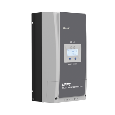 Controlador Solar MPPT 80A 12/24/36/48V, Máximo Voltaje de Circuito Abierto Voc 200Vcc, Configurable para Baterías de Litio