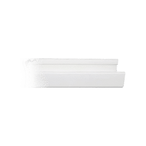 Canaleta blanca de PVC auto extinguible, con 2 plataformas, 4 cinthos TH 190, 2 thornillos 10 x 1 1/2&rdquo;, 2 thorquetes TP2X. (9001-01250)