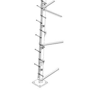 Escalerilla Tipo Perno para Torre TRY-ST-140-S310 Escalerilla Tipo Perno para Torre TRY-ST-140-S310
