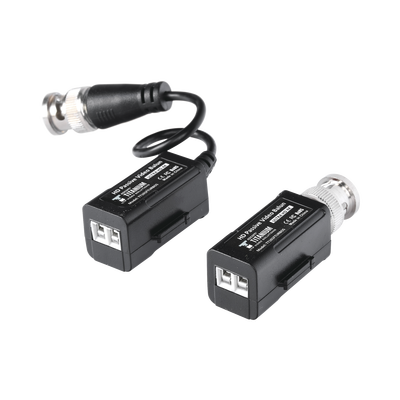 Kit de Transceptores (Baluns) con TERMINALES TIPO TORNILLO, Resolución 4K, Cable flexible COAXIAL Blindado / COAXITRON / AUDIO POR COAXITRON / Menu OSD /Conector 100% COBRE / Calidad PREMIUM