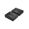 Kit EXTENSOR USB 2.0 de 4 Puertos para Distancias de Hasta 150 m / Soporta USB 2.0, USB 1.1 y USB 1.0 / UTP Cat 5e/6/6a/7 / Soporta Switch Gigabit / Ideal para Cámaras WEB, Impresoras, Escáner, Memorias, Mouse, etc.