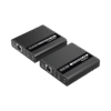 Kit Extensor HDMI para distancias de 70 metros / Soporta resoluciones 720 y 1080P @ 60 Hz / Cat 6, 6a y 7 / Cero Latencia / Uso 24/7 / HDR10 / Salida Loop / Configuración EDID / Soporta control remoto del equipo fuente / Salida de audio de 3.5mm