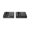 Kit Extensor HDMI para distancias de 70 metros / Soporta resoluciones 720 y 1080P @ 60 Hz / Cat 6, 6a y 7 / Cero Latencia / Uso 24/7 / HDR10 / Salida Loop / Configuración EDID / Soporta control remoto del equipo fuente / Salida de audio de 3.5mm