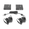 Kit extensor KVM (HDMI y USB) | 40m 4k@30Hz 40m | 1080P@60Hz | Cat 6, 6a y 7 | CERO LATENCIA | HDR | Salida Loop | Uso 24/7 | Salida de audio de 3.5mm | Transmite el Video y Controla tu DVR vía USB a distancia.