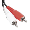 Cable RCA macho a macho de 1 metro de longitud, para aplicaciones de audio y video optimizado para HD