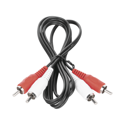 Cable RCA macho a macho de 1 metro de longitud, para aplicaciones de audio y video optimizado para HD