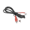 Cable RCA macho a macho de 1 metro de longitud, para aplicaciones de audio y video optimizado para HD
