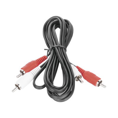 Cable RCA Macho a Macho de 2 Metros de Longitud / Aplicaciones de Audio y Video Optimizado para HD