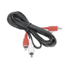 Cable RCA Macho a Macho de 2 Metros de Longitud / Aplicaciones de Audio y Video Optimizado para HD
